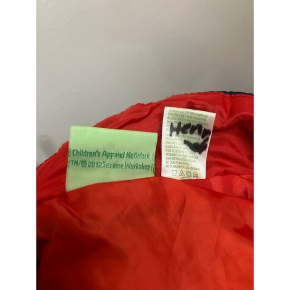 2012 Sesame Street Elmo Navy‎ Puffer Vest - Picture 6 of 7